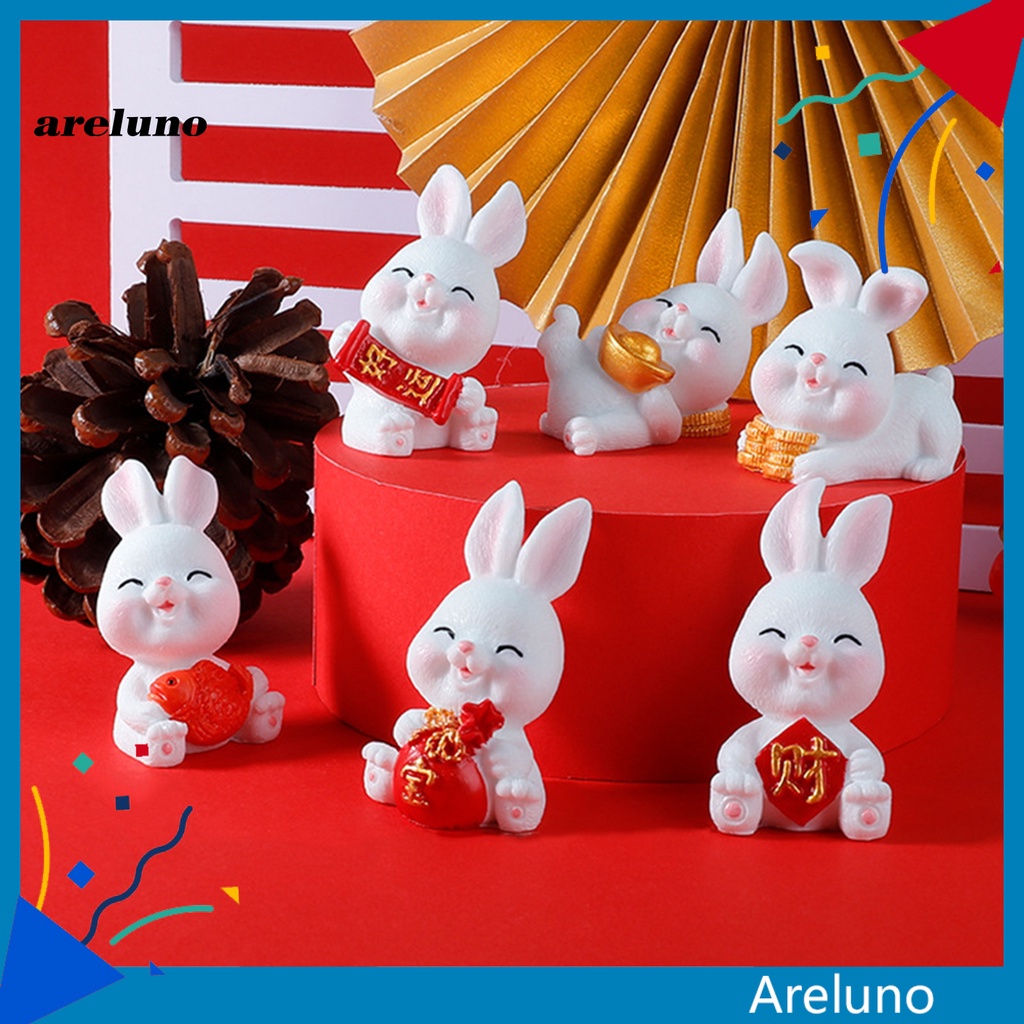 areluno-รูปปั้นกระต่ายน่ารัก-แฮนด์เมด-สําหรับตกแต่งบ้าน