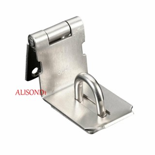 Alisond1 Hasp 90 องศา ยิมล็อกเกอร์ 304 สเตนเลส ตู้ บ้าน ความปลอดภัย ฮาร์ดแวร์ โรงแรม ล็อก ประตู อุปกรณ์ล็อค