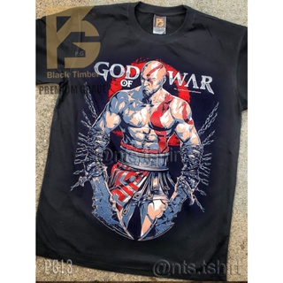 PG 13 God Of war เสื้อยืด หนัง นักร้อง เสื้อดำ สกรีนลาย ผ้าหนา PG T SHIRT S M L XL XXL