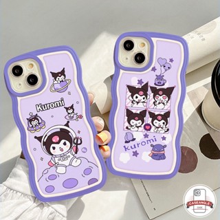 เคสโทรศัพท์มือถือแบบนิ่ม ลายการ์ตูนอวกาศคุโรมิน่ารัก สําหรับ OPPO A57 A17 A16 A95 A55 A15 A17K A16K A52 A54 A77 A1k A12 A74 A5 A9 A16s A96 A5s A7 A76 A77s A12EA3s Reno 8 7 7Z 8Z 6 A53