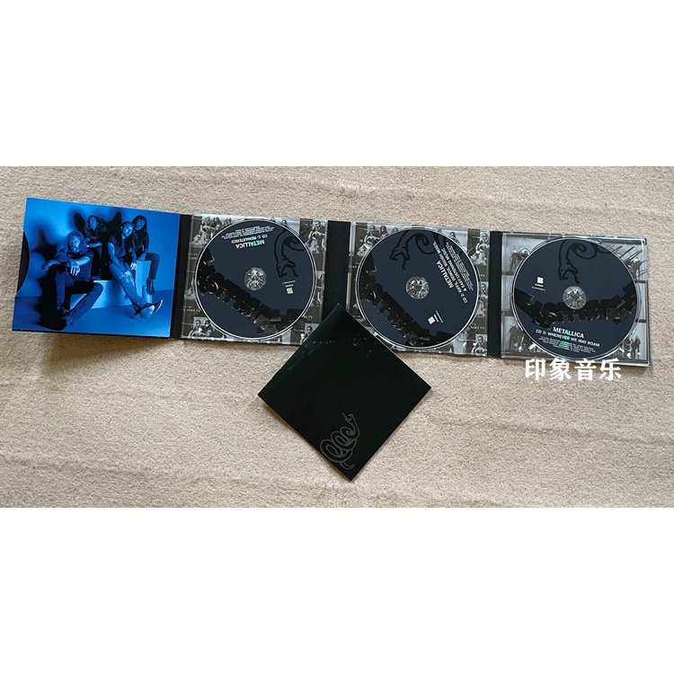 ของแท้-อัลบั้ม-metallica-the-black-album-metallica-the-black-album-deluxe-edition-3cd-black-snake-reprint