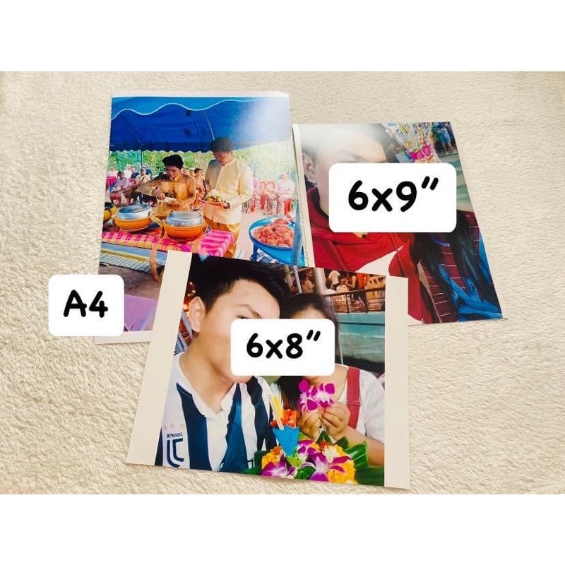 อัดรูปขนาด6x8”,6x9”รูปล่ะ15” Shopee Thailand