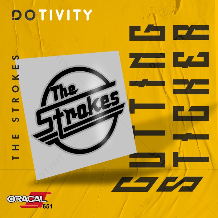 สติกเกอร์ตัด-ลาย-the-strokes