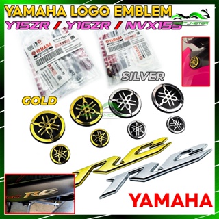 ชุดโลโก้สัญลักษณ์ Yamaha Y15 V1 V2 Y16 สีทอง สีเงิน