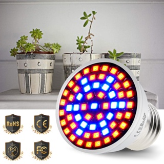LED Full Spectrum สำหรับพืช หลอดไฟ E27เรือนกระจกในร่มโรงงาน โคมไฟ Hydroponic Grow light E14
