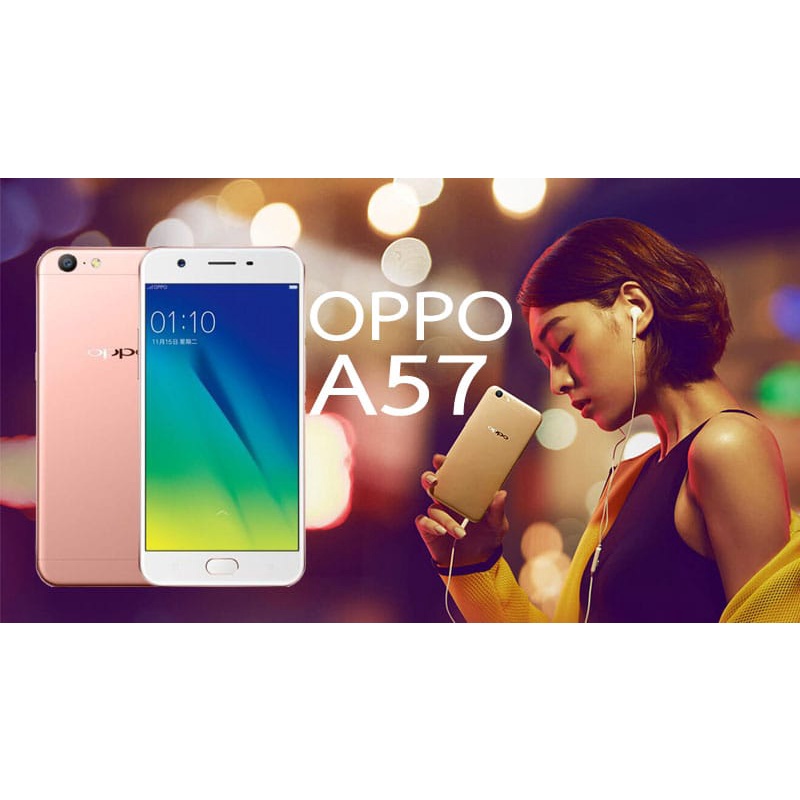 โทรศัพท์มือถือ-ออปโป้-a57-ของเเท้100-ram-3-4gb-rom-32-64gb-การรับประกันร้านค้า-12-เดือน-แถมฟรีอุปกรณ์ครบชุด