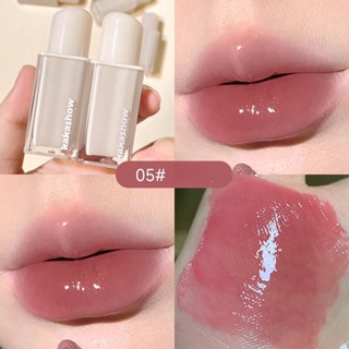 【พร้อมส่ง】Kakashow ลิปสติก ลิปกลอส เพิ่มความชุ่มชื้น