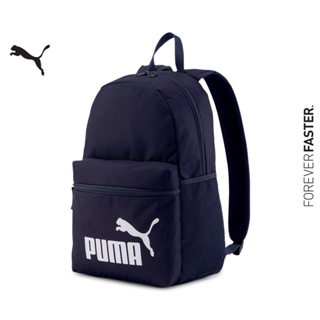 PUMA BASICS - กระเป๋าเป้ Phase Backpack สีฟ้า - ACC - 07548743