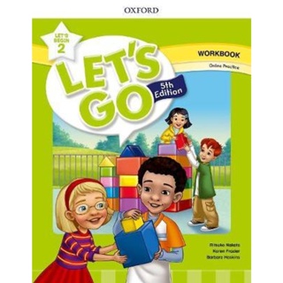 DKTODAY หนังสือแบบฝึกหัด  LETS GO LETS BEGIN 2:WORKBOOK WITH ONLINE PRACTICE (5ED)