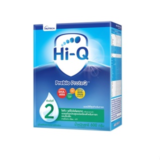 Hi-Q Prebio Proteq Follow-On Formula ไฮคิว พรีไบโอโพรเทก นมผงดัดแปลงสูตรต่อเนื่องสำหรับทารกและเด็กเล็ก 550 กรัม