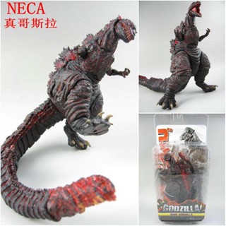 💞Hot sale💞จัดส่งฟรีใหม่NECA2016ภาพยนตร์จริงบัวแดงก็อดซิลล่ามอนสเตอร์ไดโนเสาร์ร่วมที่สามารถเคลื่อนย้ายตุ๊กตาของเล่น