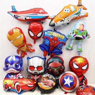 ลูกโป่งฟอยล์ ซุปเปอร์ฮีโร่ ยอดมนุษย์ ลูกวันเกิด Super hero foil balloons