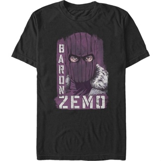 Baron Zemo Marvel Comics T-Shirt เสื้อยื เสื้อยืดเข้ารูป เสื้อยืด oversize