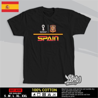 PRIA Qatar WORLD CUP T-Shirt 2022 SPAIN TSHIRT FIFA WORLD CUP SPANYOL 2022 / VIRAL Men Clothes