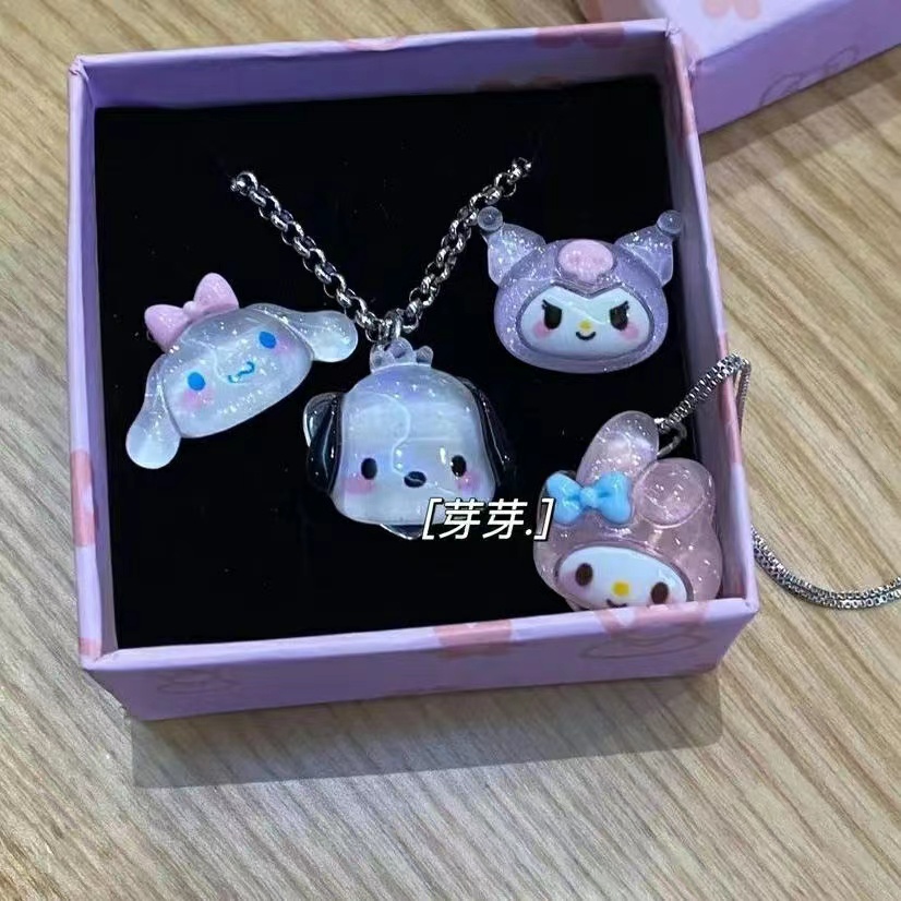 ภาพสินค้าสร้อยคอ จี้การ์ตูน Sanrio Cinnamoroll น่ารัก เครื่องประดับ สําหรับคู่รัก แฟนสาว นักเรียน 2023 จากร้าน xinyia.th บน Shopee ภาพที่ 4