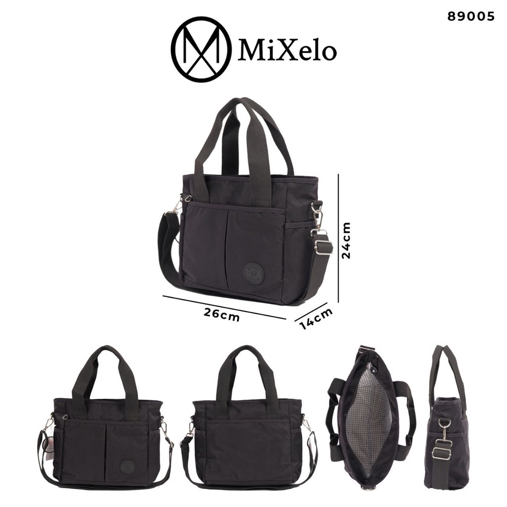 mixelo-89005-กระเป๋าถือ-กระเป๋าสะพายไหล่-ผ้าไนล่อน-กันน้ํา-สําหรับผู้หญิง