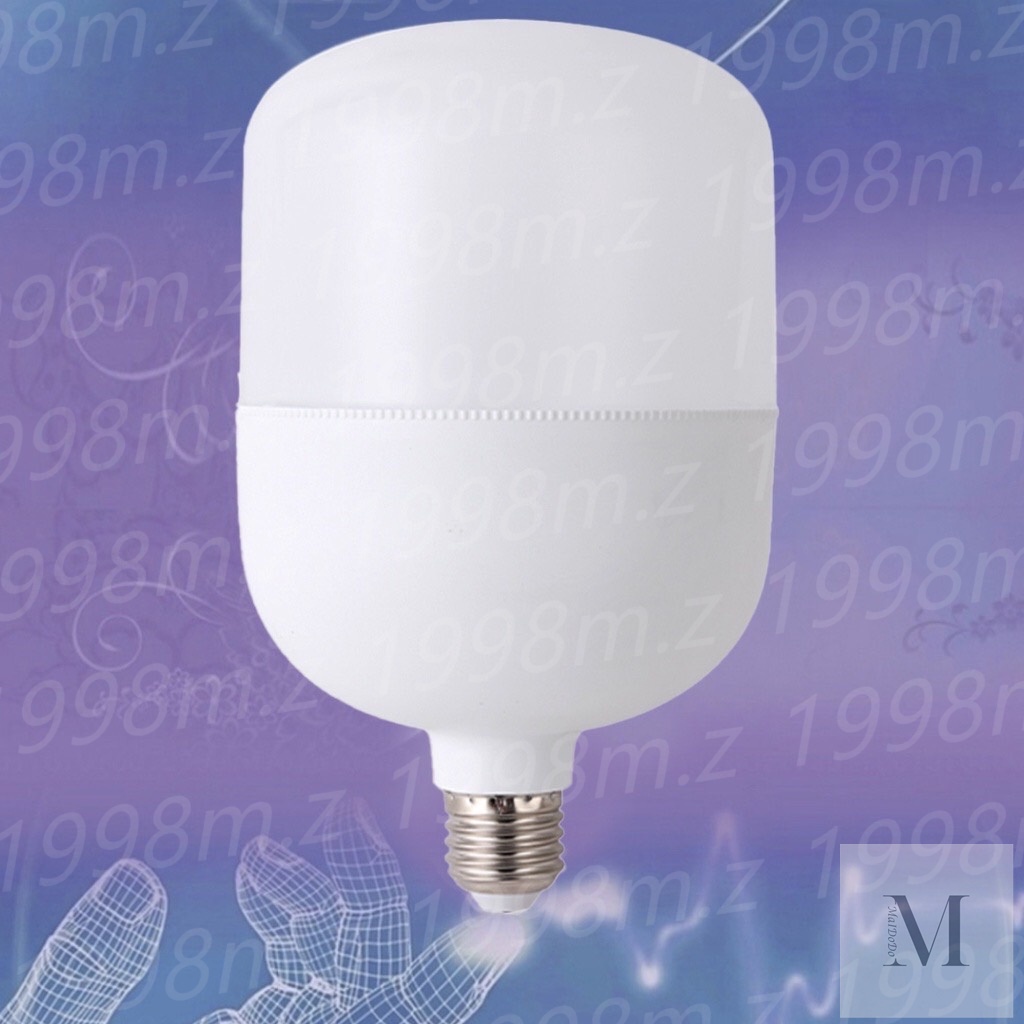 พร้อมส่ง-หลอดไฟled-ใช้ไฟฟ้า220v-แสงขาว-ใช้กับขั้วหลอดไฟ-e27-45w-65w-หลอดled-bulb-lightwatts-สว่างนวลตา-หลอด