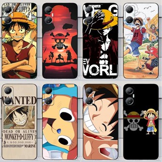 (Anime One Piece Luffy series) เคสป้องกันโทรศัพท์มือถือ TPU แบบนิ่ม สีดํา สําหรับ Infinix Hot 20 4G Hot 20 5G Hot 20i Hot 20S Hot 20 Play