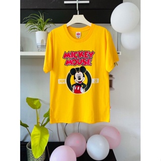 เสื้อยืด มิกกี้เม้าส์ mickey mouse เสื้อยืดลิขสิทธิ์แท้ 100%