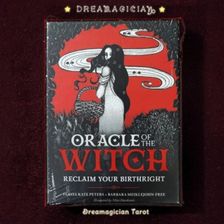 Oracle of the Witch ไพ่ออราเคิลแท้ลดราคา ไพ่ยิปซี ไพ่ทาโร่ต์ ไพ่ออราเคิล Tarot Oracle Cards