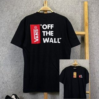 เสื้อยืด พิมพ์ลาย Vans OFF THE WALL DISTRO คุณภาพสูง สําหรับผู้หญิง