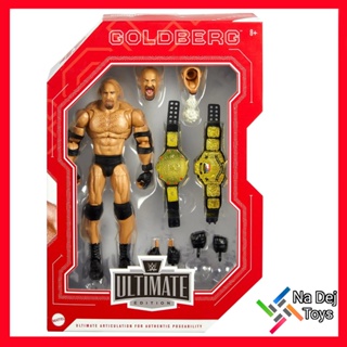 Mattel WWE Ultimate Edition Goldberg 6" Figure มวยปลํ้า อัลติเมท อีดิทชั่น โกลด์เบิร์ก ค่ายแมทเทล 6 นิ้ว