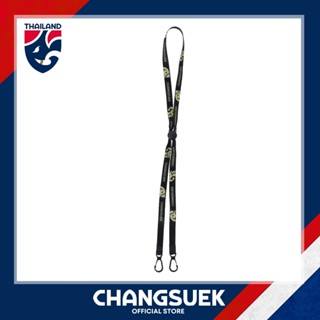 ช้างศึก สายคล้องแมสพิมพ์ลายช้างศึกโลโก้ Mask Strap Changsuek
