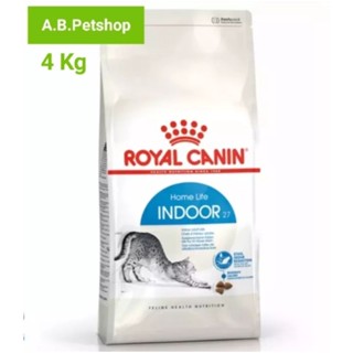 อาหารแมวสูตรเลี้ยงในบ้าน Royal Indoor 4 kg