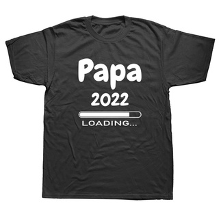 เสื้อทหาร ตลก Papa 2022 โหลดเสื้อยืดเด็กกราฟิกผ้าฝ้าย Streetwear แขนสั้น O-Neck ฮาราจูกุการตั้งครรภ์เสื้อยืดผู้ชาย Clot
