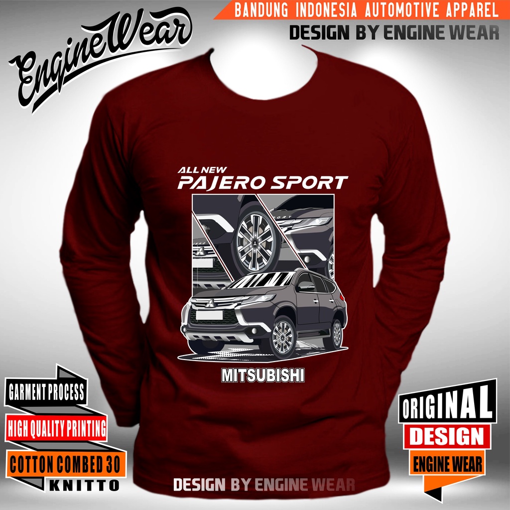 เสื้อยืด-พิมพ์ลายรถยนต์แข่ง-mitsubishi-pajero-pajero-4wd-1