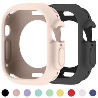 ภาพหน้าปกสินค้าเคสซิลิโคนนิ่ม สีแคนดี้ สําหรับ Apple Watch Ultra 49 มม. iWatch Series 8 7 6 SE 5 4 3 2 1 42 มม. 38 มม. 40 มม. 44 มม. 41 มม. 45 มม. ที่เกี่ยวข้อง