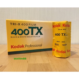 สินค้า ฟิล์มขาวดำ 120 Kodak Tri-X 400 120 1ม้วน ฟิล์มถ่ายรูป 400TX Black & White Film