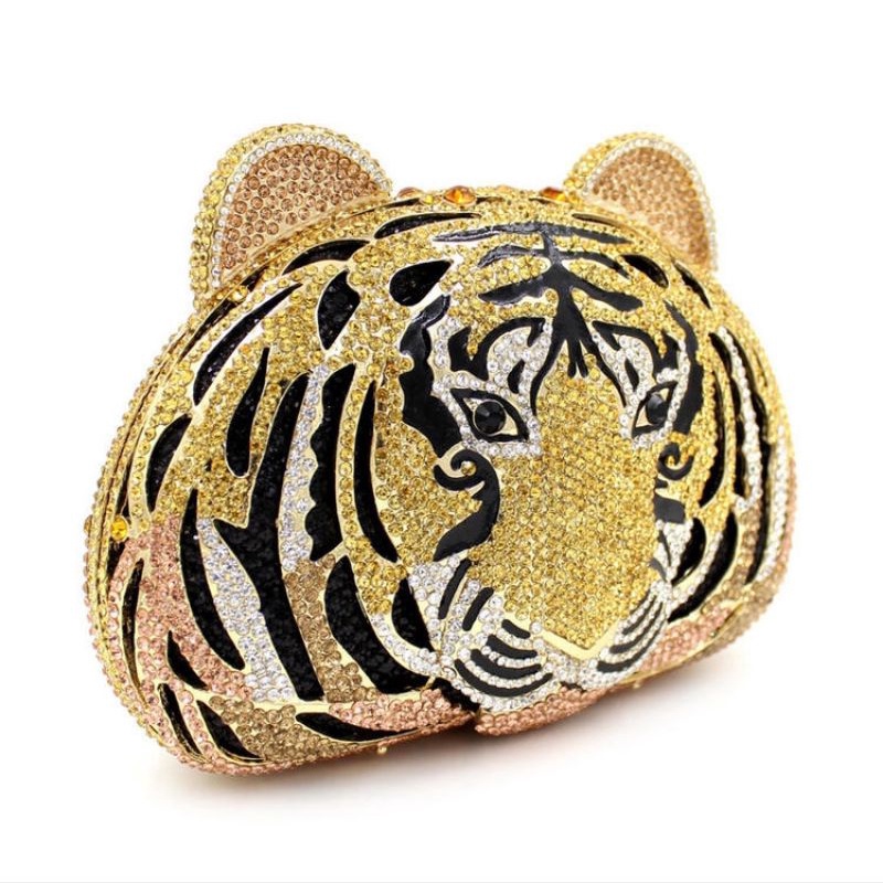 tiger-head-evening-bag-crystal-rhinestone-full-diamond-clutch-purse-diamond-evening-purse-กระเป๋า-คลัทช์-ของขวัญ-ปีขาล