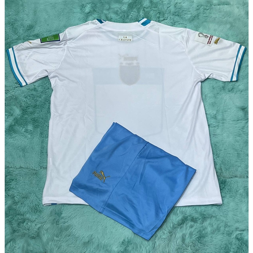 ชุดบอล-ทีมชาติยูโรควาย-ปี2022-23-แขนสั้น-คอกลม-เสื้อพร้อมกางเกง-มีครบไซส์-ใหม่ล่าสุด
