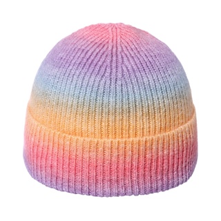 Winter Knitted Hat For Women  Beanie Unisex Elastic Warm Soft  Bonnet