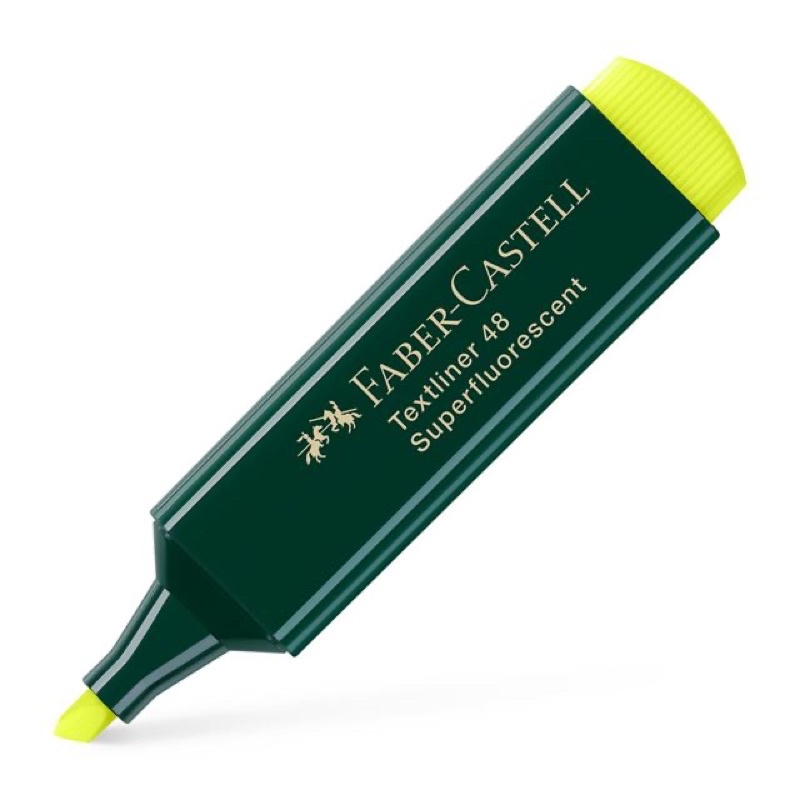 ปากกาเน้นข้อความ-faber-castell-textliner-48-superfluorescent-yellow