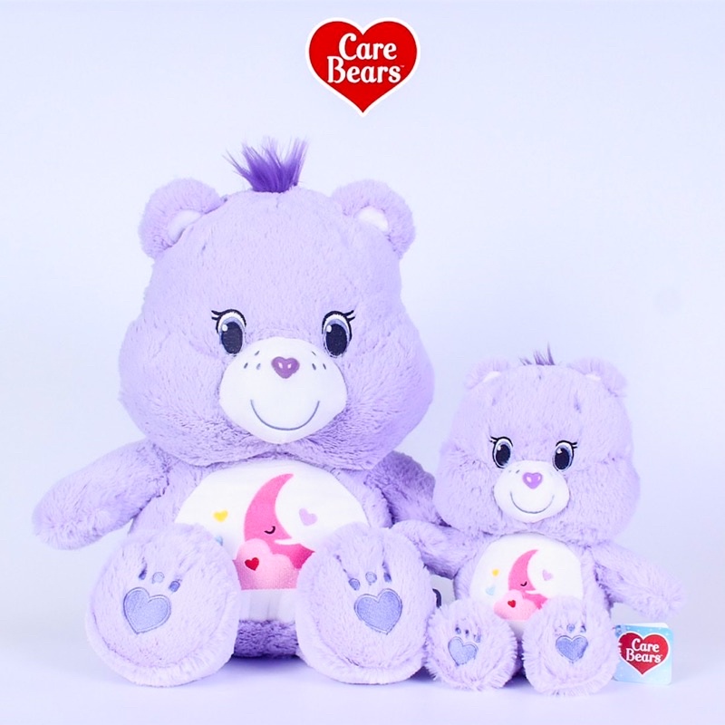 ตุ๊กตาแคร์แบร์-พร้อมส่ง-สินค้าแท้-care-bears-สวีทดรีม-สีม่วงพลาสเทล-ลิขสิทไทย