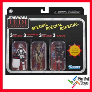 Jedi Survivor 3-Pack Star Wars Kenner Vintage collection 3.75 เจได เซอไวเวอร์ 3 แพค สตาร์วอร์ส วินเทจ 3.75 นิ้ว