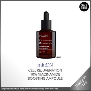 [แท้/พร้อมส่ง] MITO ON CELL REJUVENATION 10% NIACINAMIDE BOOSTING AMPOULE 30ml