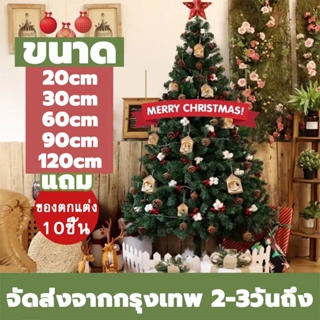 ต้นคริสต์มาสขนาดใหญ่ ต้นคริสต์มาสประดับตกแต่ง ของแต่งคริสมาส ขนาด 60,90,120,20,30 CM christmas tree ของตกแต่งคริสต์มาส