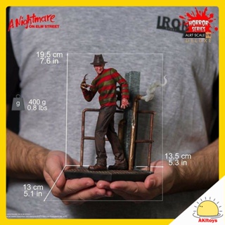 Iron Studios Freddy Krueger: A Nightmare on Elm Street 1/10 Scale (Deluxe) Statue by Iron Studios