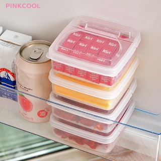 Pinkcool กล่องเก็บชีสเนย แบบพกพา ตู้เย็น รักษาความสดใหม่ ขายดี