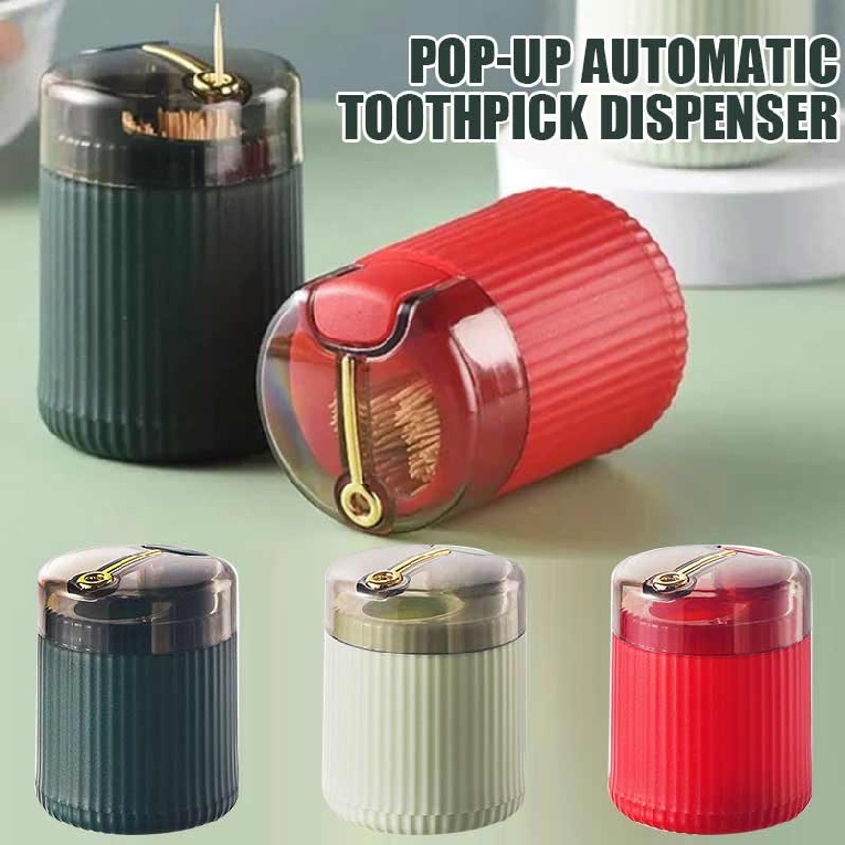new-1pc-automatic-pop-up-toothpick-dispenser-toothpick-box-holder-container