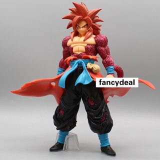 ตุ๊กตา ฟิกเกอร์ Anime Dragon Ball SSJ4 Super Saiyan Son Goku PVC ขนาด 33 ซม.