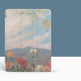 เคสแท็บเล็ตหนัง กันกระแทก พร้อมช่องใส่ปากกา สีเขียว สําหรับ iPad 11Pro iPad 10.2 iPad mini6 GEN7 9 Air5 8 2021