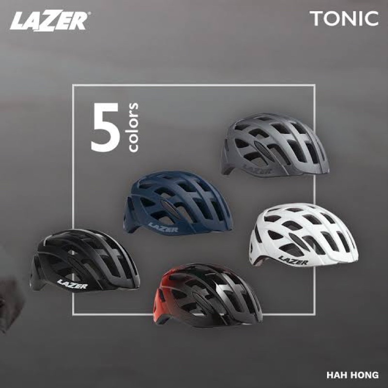 ภาพหน้าปกสินค้าหมวกจักรยาน LAZER TONIC สินค้าใหม่แท้พร้อมกล่องและประกันจากบริษัท