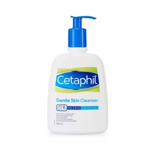 🔥โละอ่านก่อนซื้อ🔥 Cetaphil Gentle Skin Cleanser 500 ml เซตาฟิล ล้างหน้า แถมครีมบำรุงและครีมกันแดด