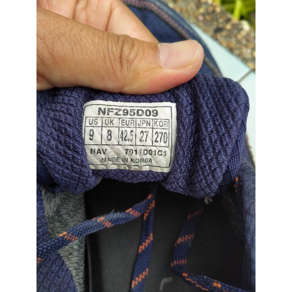 รองเท้ามือสองผ้าใบผู้ชายยี่ห้อthe-north-face-แบรนด์ยุโรปของแท้100-สวยสภาพดี