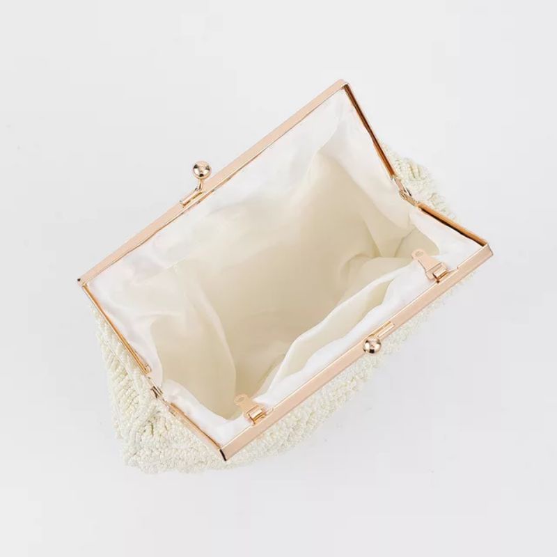 evening-bags-clutch-bag-wedding-bridal-handbag-pearl-beaded-fashion-shell-chain-party-bags-กระเป๋า-ออกงาน-คลัทช์-ของขวัญ