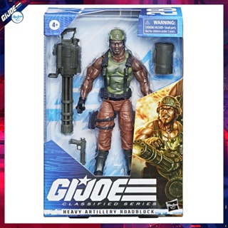 Hasbro G.I. Joe Classified Series Heavy Artillery Roadblock Action Figure 6 Inch Scale Authentic New Collectible Toys